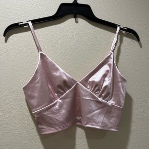 Tilly’s pink cropped cami